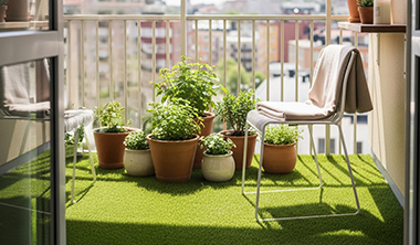 賃貸のベランダDIY！