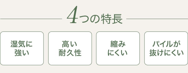 4つの特長