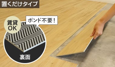 置くだけタイプ