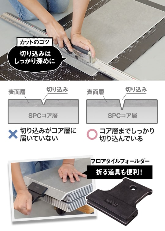 クリックeucaをカットする時のポイント