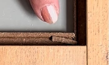 剥がれた部分は取り除く