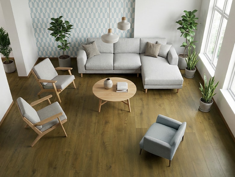 モカブラウン 施工イメージ