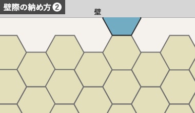 カット線に沿ってカットして納める