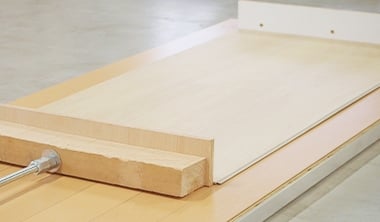 935mmに対し、0.5mmまではフラットを保持