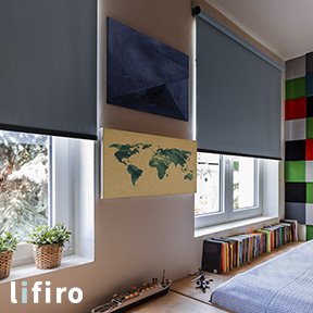 ロールスクリーン  LIFIRO リフィロ 遮光1級・遮熱タイプ