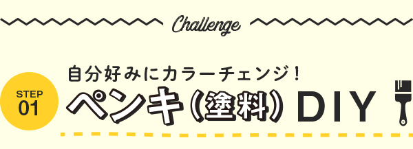 ペンキ(塗料)DIY