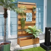 ボックス付きフェンスの組立方法