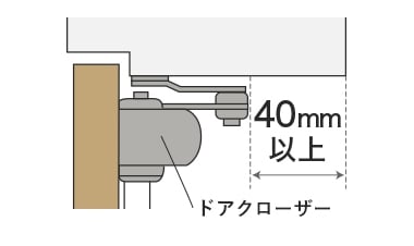 ドアクローザーカバーが必要かどうかを確認しよう