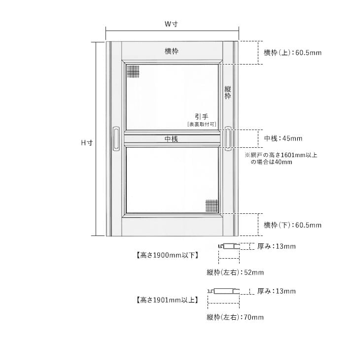 枠太タイプ 図1