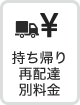 持ち帰り 再配達 別料金