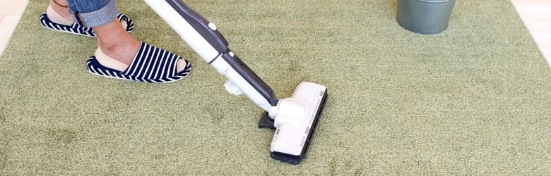 日頃のお掃除は電気掃除機で