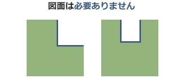 図面は必要ありません