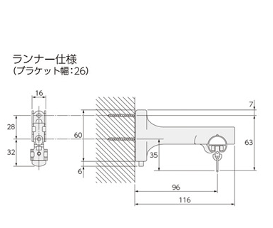 シングル正面付け0
