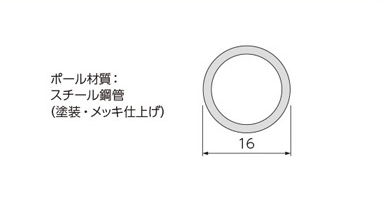 レール断面図