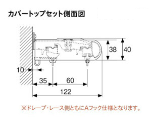 カバートップセット側面図