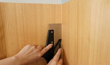入隅の貼り方