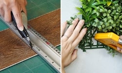 簡単な道具で施工できる