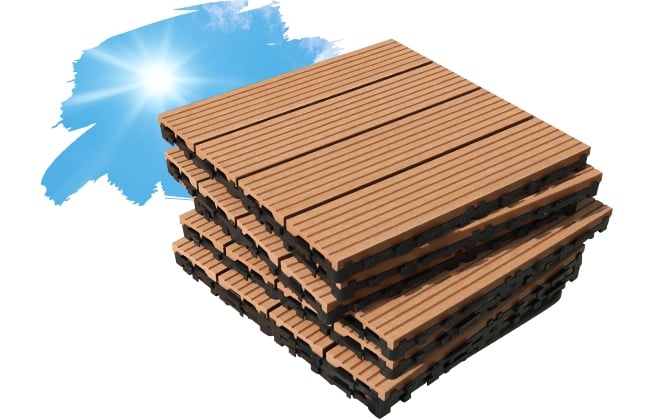 防カビ・抗菌・抗UV剤入り人工木材