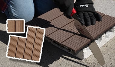 カットしてサイズ調整が可能