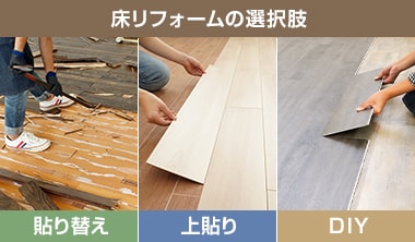 床リフォームの選択肢