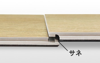 はめ込み式フローリング
