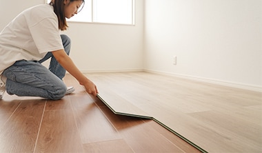 フローリングのDIYの商品選び