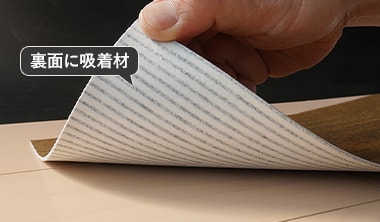 裏面に吸着材