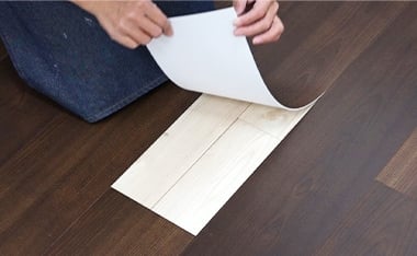 部分貼り替えに最適なピールアップボンド施工