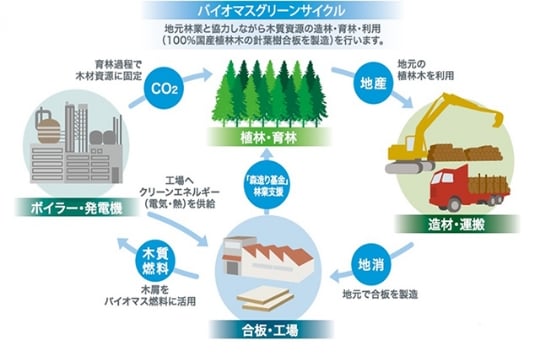 地域に根差した環境に優しいフローリング