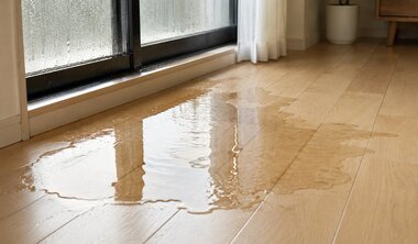 水を長時間放置