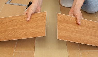 軽い力で簡単に切り離すことができる
