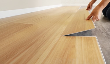 はめ込み式フローリング