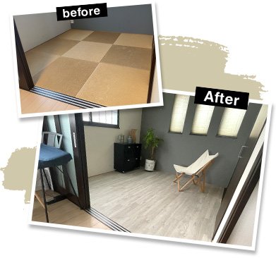 Before After