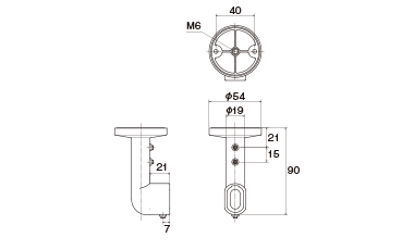 エンドブラケット