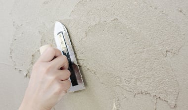 独特な壁の模様を楽しめる