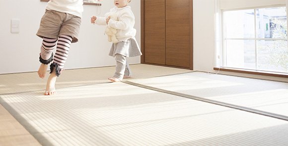 置き畳には子供部屋の床にぴったりな機能が沢山！