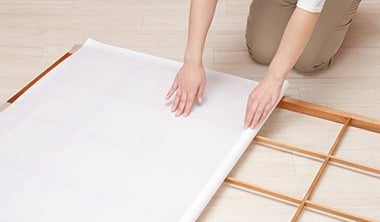 障子紙はやっぱり貼り替えが欠かせない