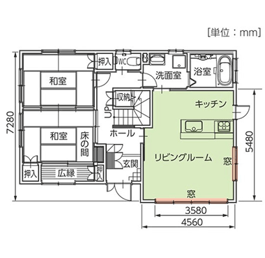 タチカワブラインドの場合