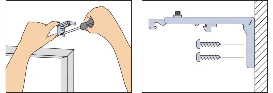 正面付けの場合