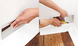 床側をカットするとき