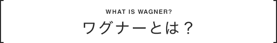 ワグナーとは?
