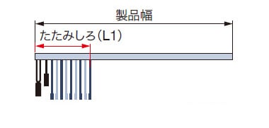 片開き