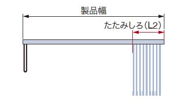 片開き
