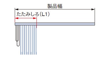 片開き