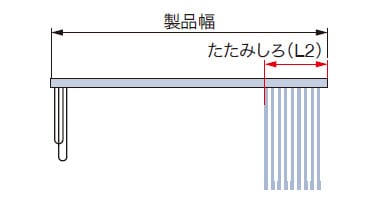 片開き