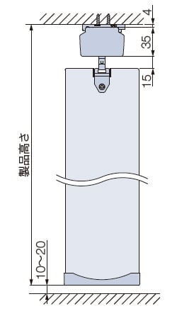 天井付け（ブラケット付け）