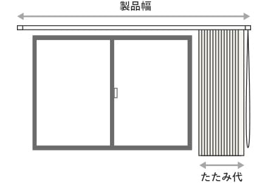 片開きのたたみ代