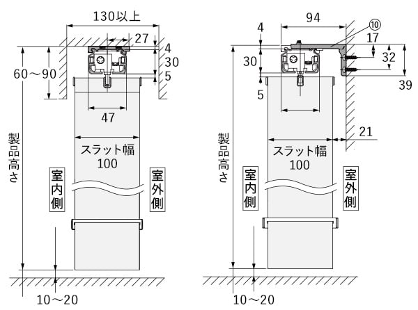 製品構造(バトン操作)