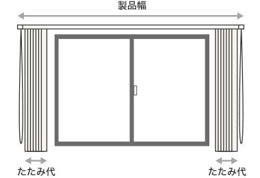 両開きのたたみ代