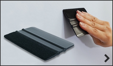 フェルト付きスキージー